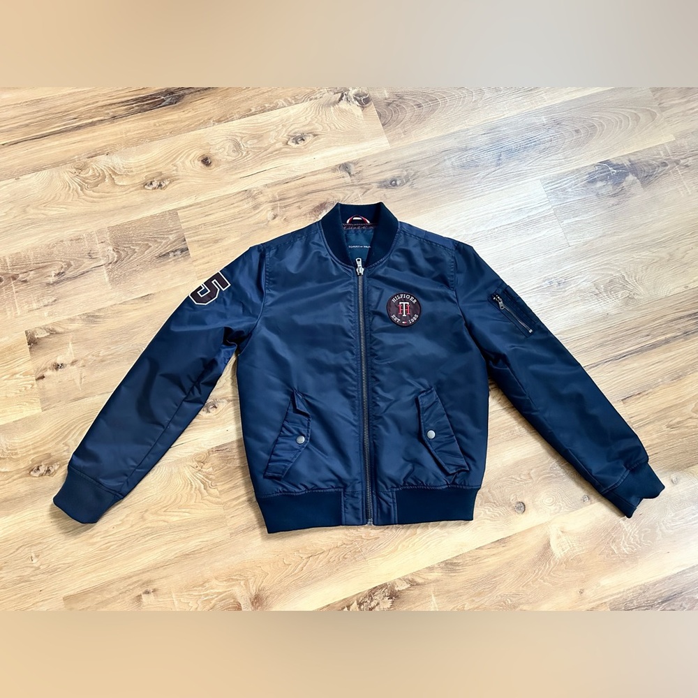 Tommy Hilfiger Dark Blue Bomber Jacket new without tag